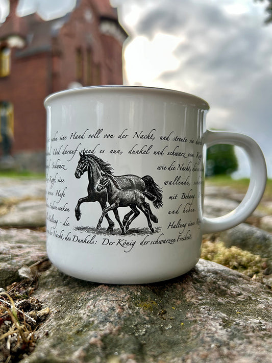 DFZ-Motivtasse -  "Stute und Fohlen"