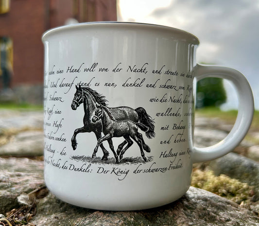 DFZ-Motivtasse -  "Stute und Fohlen"